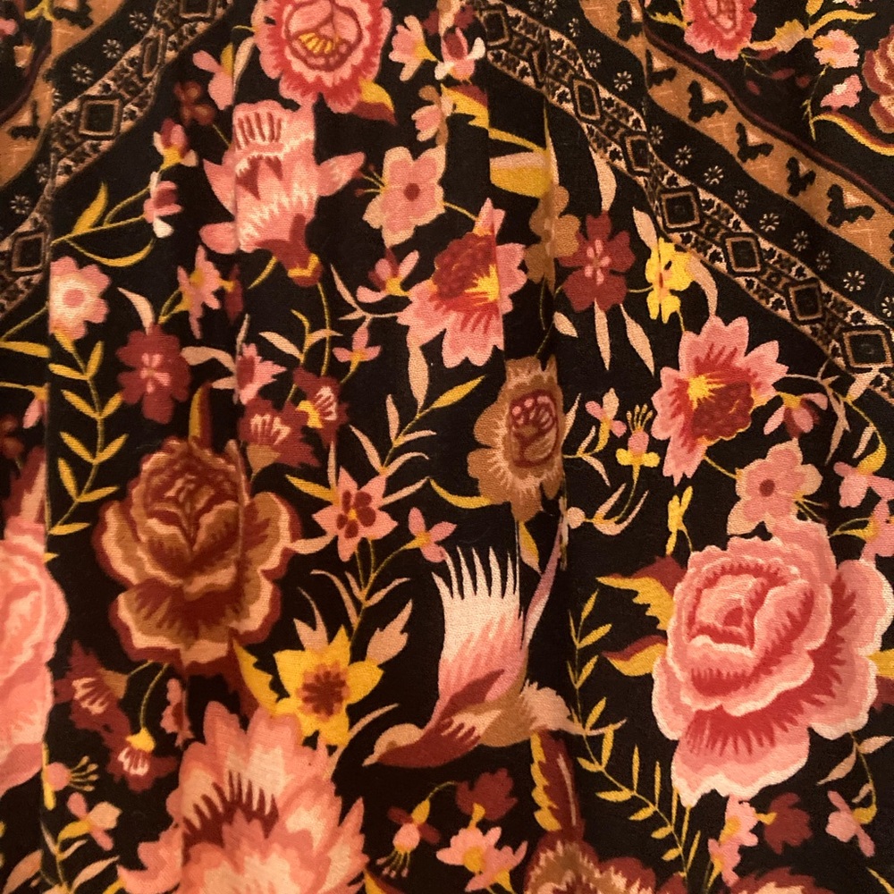 Spell Free People Babushka Gown, Amber, Size Medium - Picture 10 of 11
